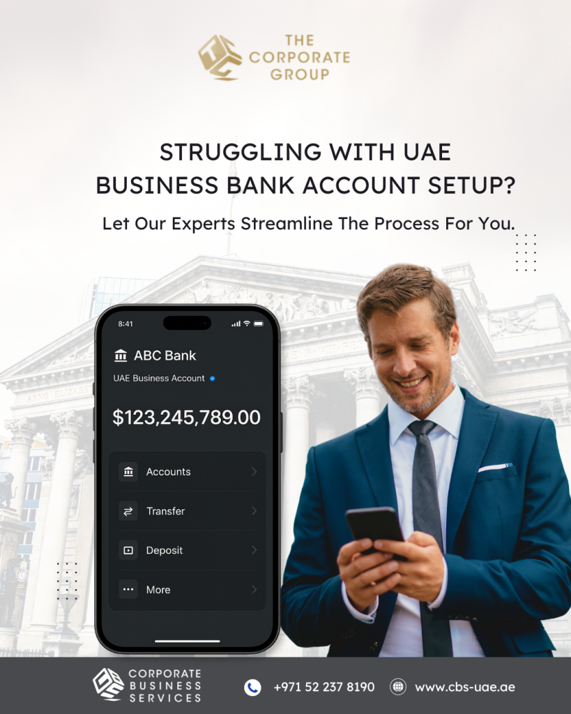 Business Bank Account in Dubai